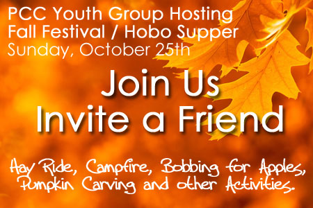 Pleasantville Church of Christ Youth Group hosting Fall Festival/Hobo Supper Sunday, October 25th