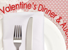 Join us Sunday evening for our Valentines Day Dinner and Auction